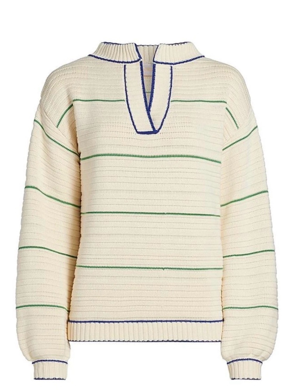 NWT Sancia Serena Knit Jumper Sweater Size XL Cotton/Viscose Blend Stripes